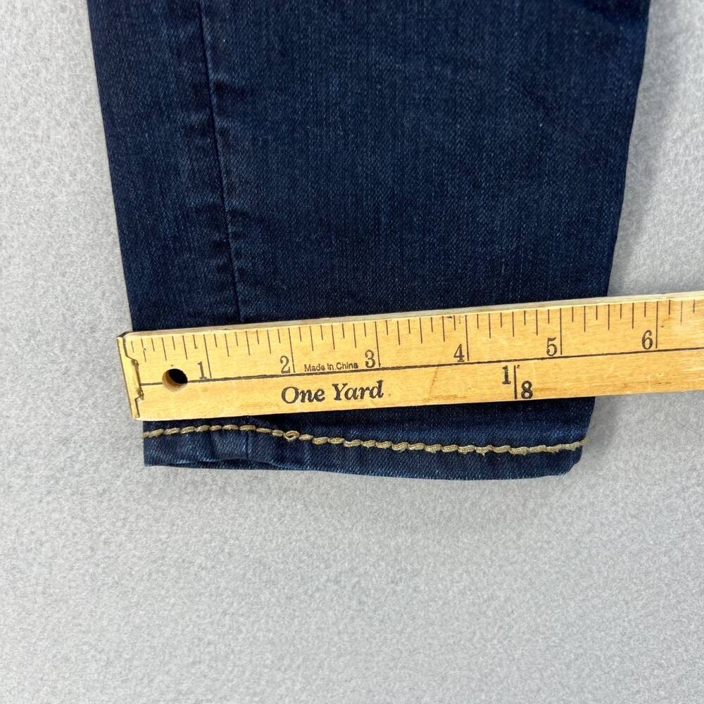 Silver Jean Co. Suki Mid Super Skinny Faux Flap Pocket W28/L31 Dark Wash - Picture 7 of 16